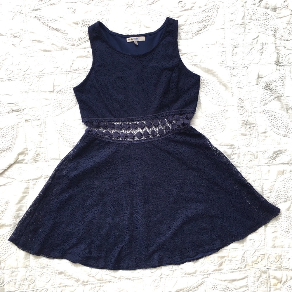 Navy Blue Dress
